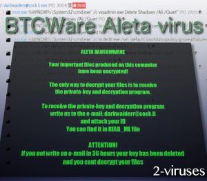 BTCWare Aleta virus