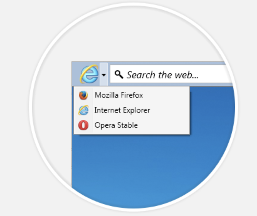 WebBar toolbar