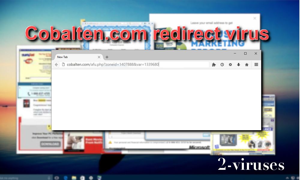 Cobalten redirect virus adware