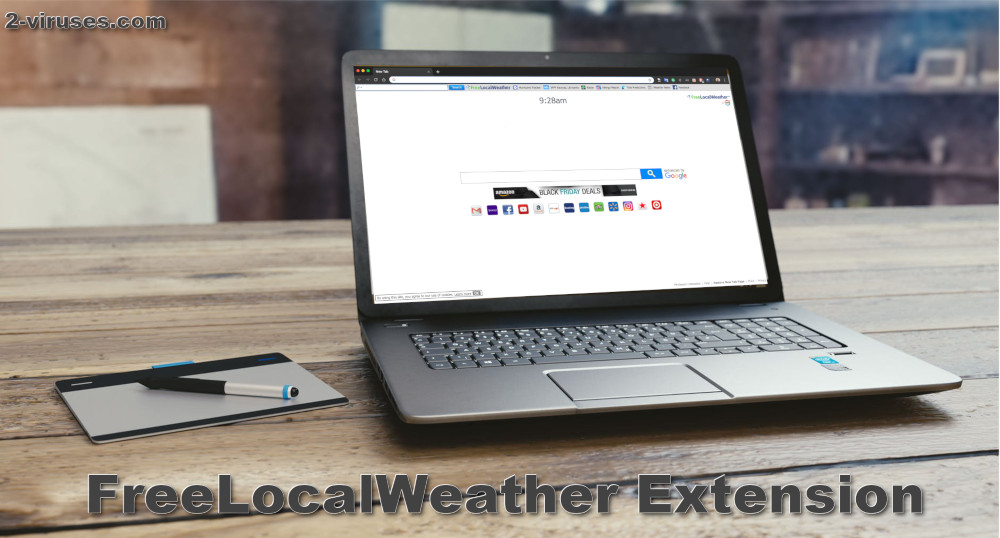 FreeLocalWeather Extension virus removal
