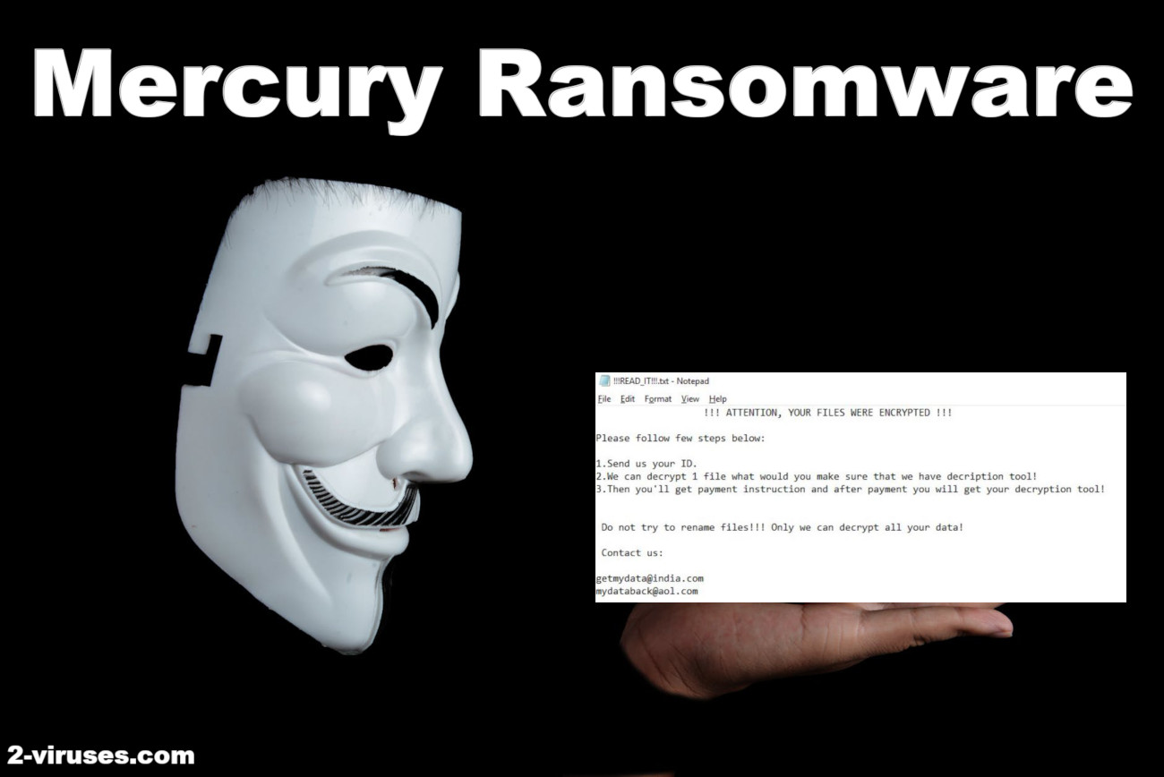 Mercury Ransomware removal