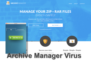 Il virus Archive Manager